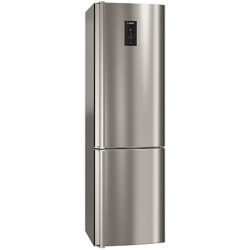 AEG S83920CMW2 Freestanding Fridge Freezer, A+ Energy Rating, 60cm Wide Silver
